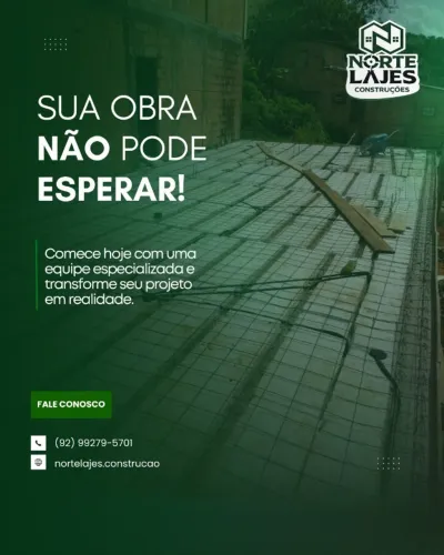 LAJE E ESTRUTURA EM GERAL (COMPLETA MATERIAL E MÃO DE OBRA)