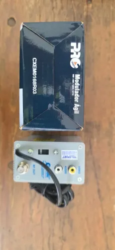 Modulador Ágil VHF/UHF/CATV/CFTV