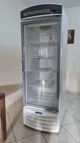 Geladeira Expositora Metalfrio VB50R 497L 220V Funcionando Perfeitamente