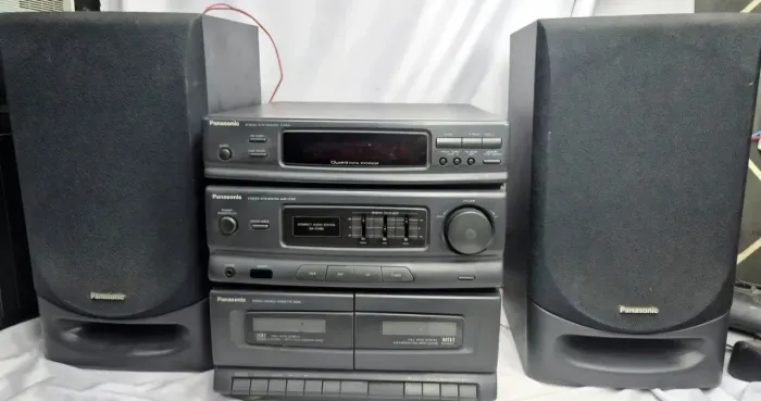 Micro System Panasonic mod Sa-Ch80 k7 com defeito o restante funcionando -gradiente-Aiko-