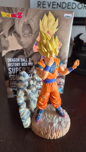 Boneco Banpresto Goku Sayajin Original