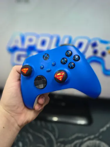 Vendo Controle Xbox Series Azul leia a descrição  