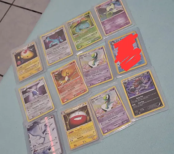 Lote Carta Pokemon Vintage