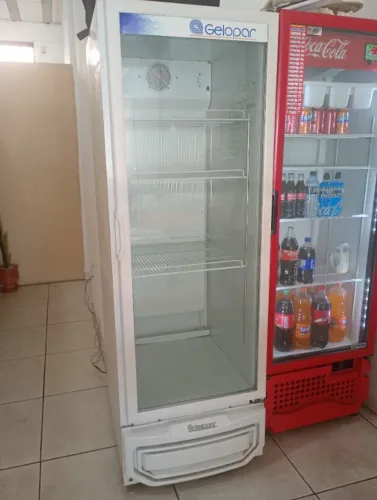 freezer vertical gelopar 