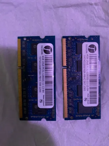 Memória Ram 8gb notebook Teikon 4GB 1Rx8 PC3L-12800S 