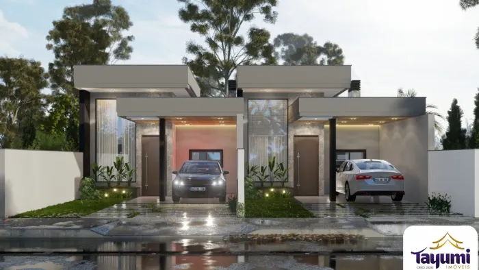 Excelentes geminados em construção no bairro Arroio Grande em Santa Cruz do Sul.