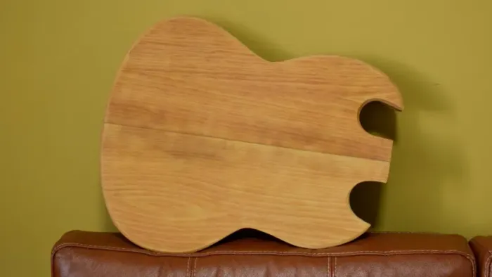 Corpo pré cortado guitarra SG araucária eucalipto imbuia (C292)