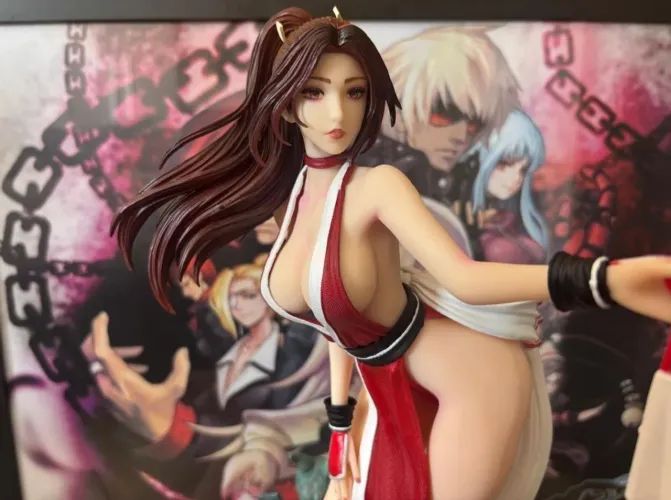 Action Figure Mai Shiranui THE KING OF FIGHTERS 48cm
