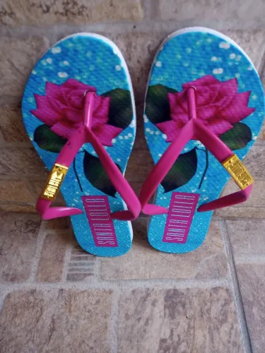 Chinelo Santa Lolla número 35/36 novo