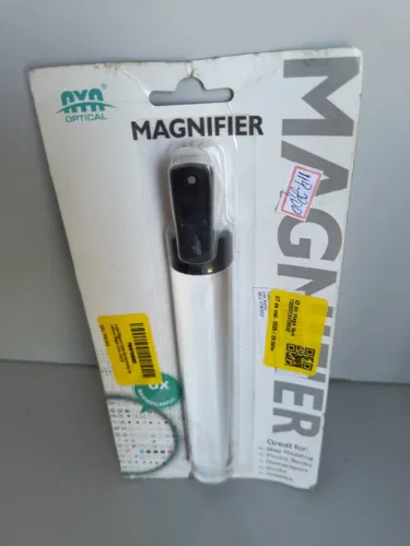 LT119 Lupa Regua Magnifier 6x Plastico Leiura Mapa Livro Jornal Acrilico nya