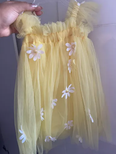 Vestido festa 1ano Margarida