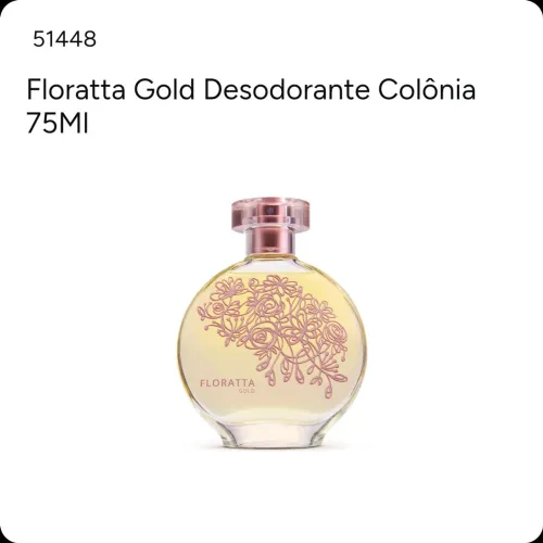 Floratta gold desodorante Colônia 75 ml