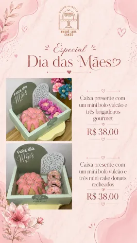 CAIXA PRESENTE DIA DAS MÃES 
