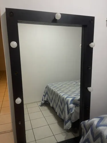 Espelho camarim 2x1 M