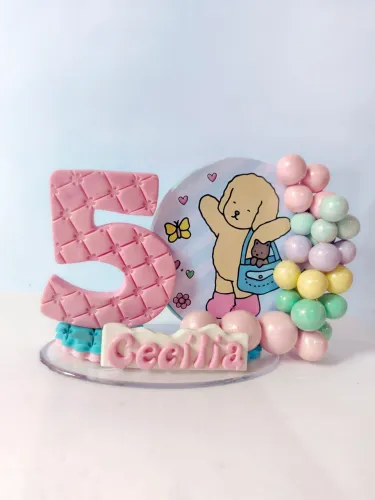 Velas personalizadas em biscuit, sobre encomenda.
