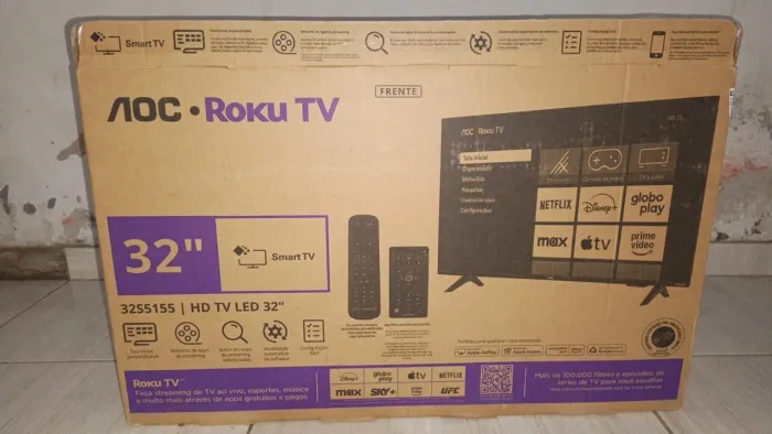 Tv 32 polegadas nova na caixa