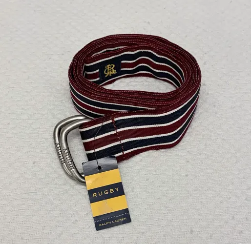 Cinto listrado rugby ralph Lauren G