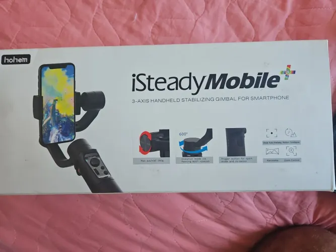 GIMBAL HOHEM iSteady Mobile+ - Estabilizador Profissional para Smartphone (3 Eixos)