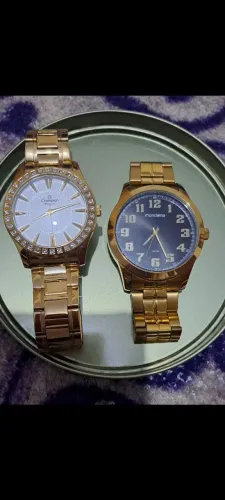 Relógio social feminino e masculino