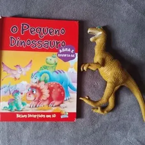 livro 3d + dino
