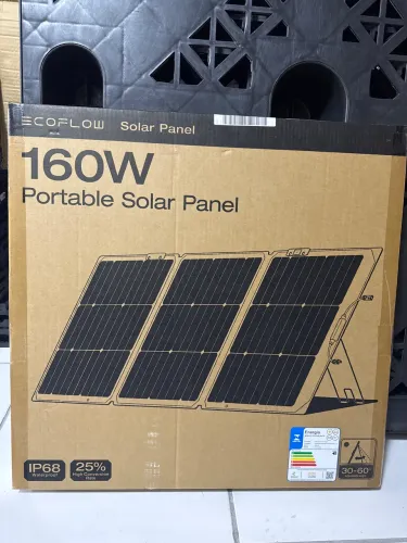 Painel Solar Portátil 160W Ecoflow NOVO e LACRADO