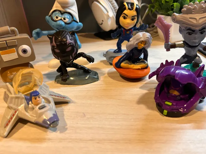 Coleção personagens McDonald?s avulsos