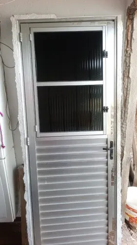 Porta de Aluminio 80cm