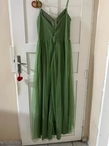 Vestido Festa Verde