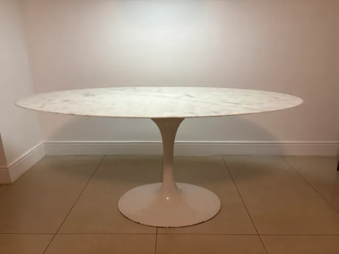 Mesa oval granito 