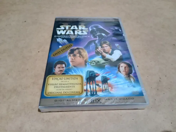 Dvd duplo Star wars o império contra ataca V