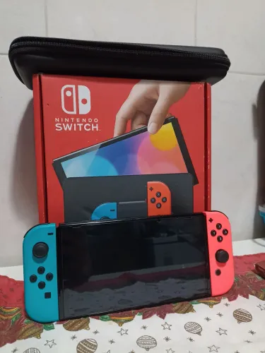 Console Nintendo switch OLED Na caixa Completo !!