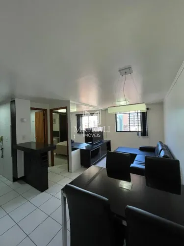 BD - Apartamento quarto e sala porteira fechada na Jatiúca a 2 quadras da praia próximo ao