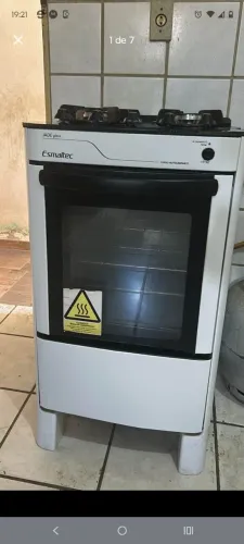 Fogão 4 bocas Esmaltec