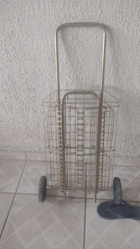 Carrinho de fazer compras dobrável 