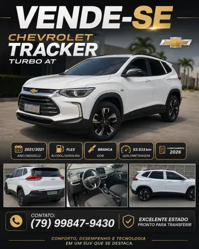 Chevrolet Tracker 1.0 Turbo 12V Flex Aut. (pcd) 2021
