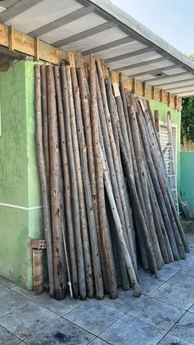 Escoras para laje eucalipto