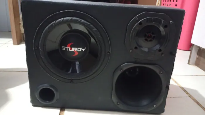Caixa Trio(som automotivo) 400 RMS