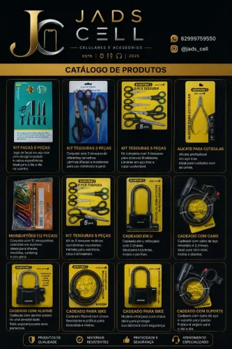 Cadeados/Tesouras/Chaveiros