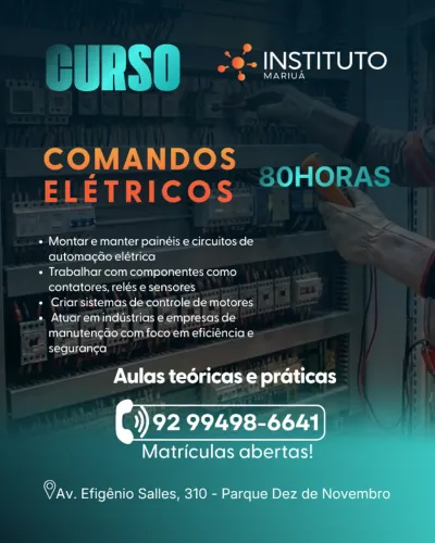 CURSO DE ELETRICISTA ( COMANDOS ELÉTRICOS)