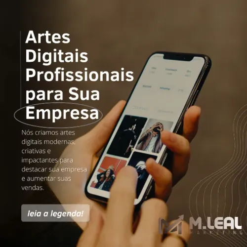 Artes Digitais Profissionais para Sua Empresa