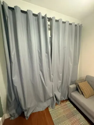 Cortina para sala e janela 