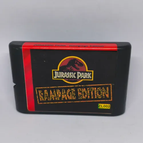 Fita Jurassic Park Rampage Edition Para Mega Drive