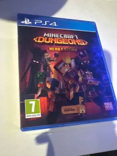     Minecraft Dungeons PS4 mídia física original