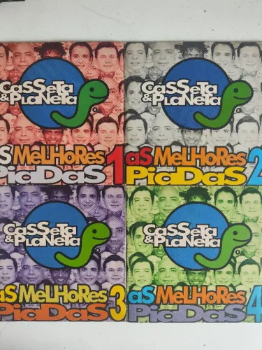 CDs piadas. CASSETA PLANETA