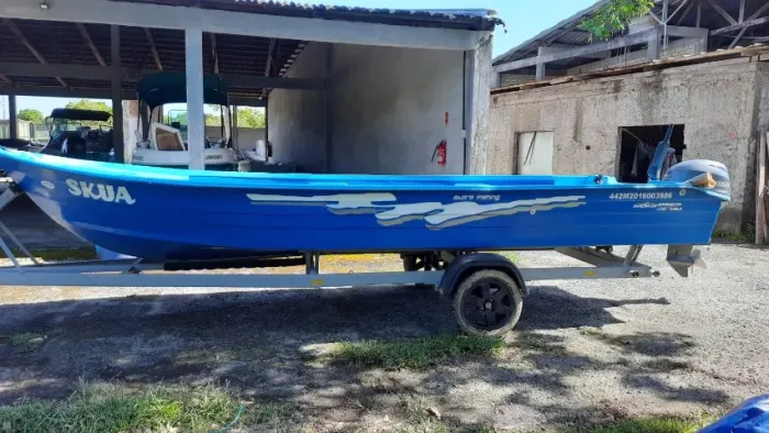 Barco Storm Fishing - Nova Onda, motor 40hp com carretinha e acessórios