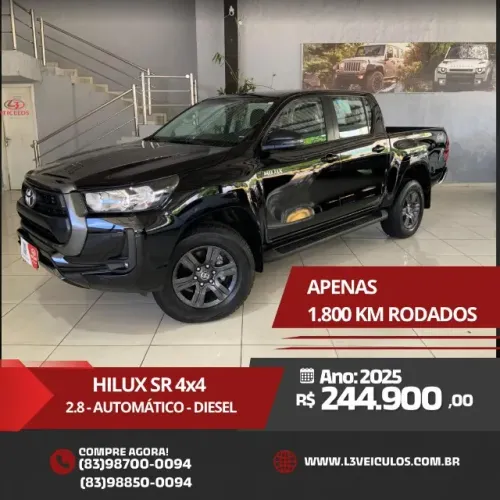Toyota Hilux CD SR 4X4 2.8 TDI Diesel Aut. 2025