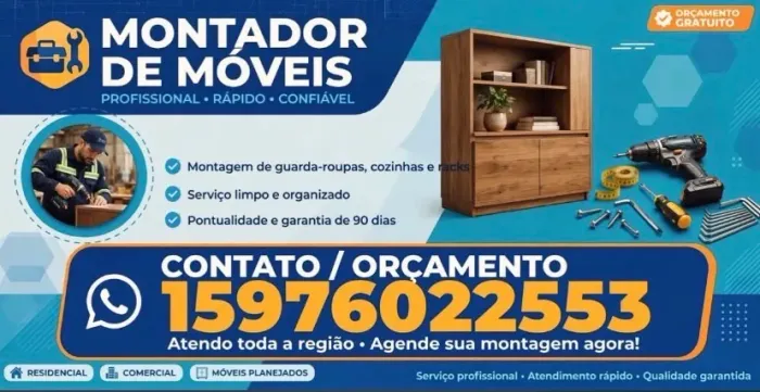 Montagem e desmontagem de móveis