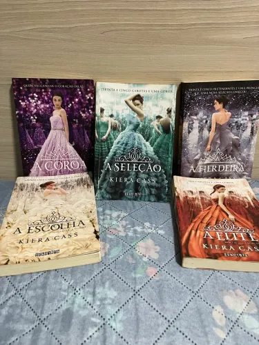 5 livros a seleção , kiera cass , capa mole