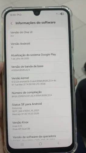 Celular a16