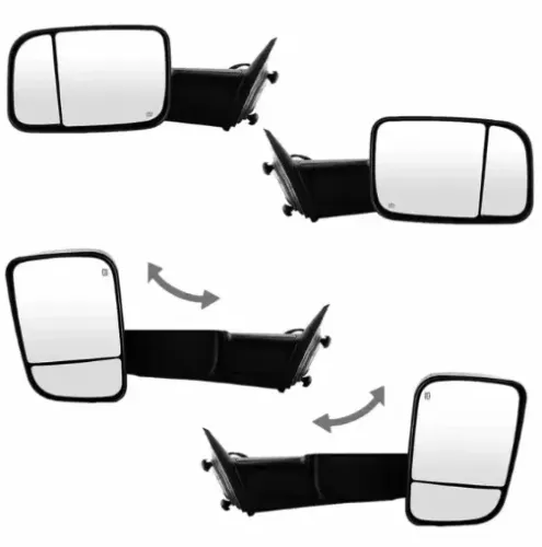 Par Retrovisor Retrátil Dodge RAM 2500 2012/16